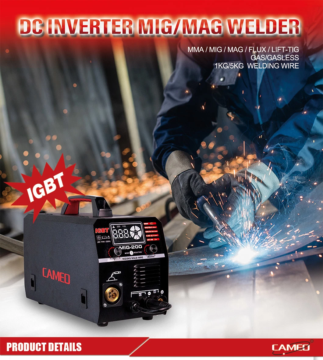 MIG Welding Machine MIG/Arc/TIG/Mag/Flux 5 in 1 Price